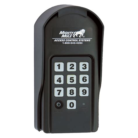 control box for electric gate opener key|driveway gate keypad code.